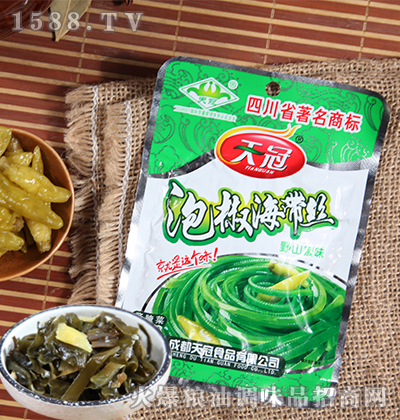 泡椒海帶絲醬腌菜55克-天冠