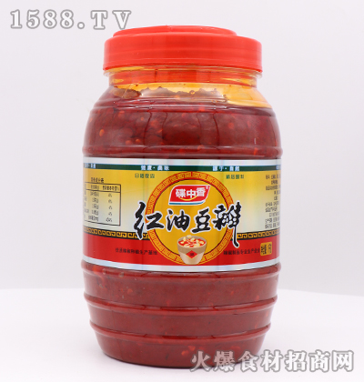 碟中香紅油豆瓣1千克