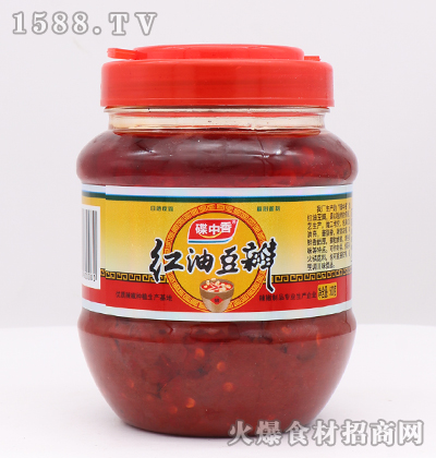 碟中香紅油豆瓣500克