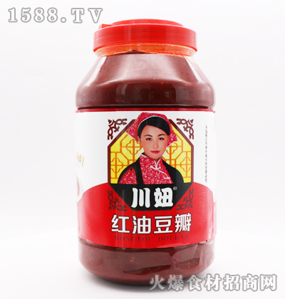 川妞紅油豆瓣4千克