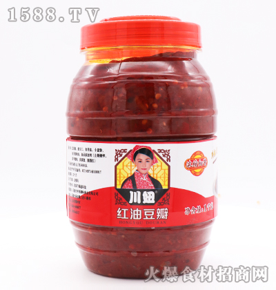 川妞紅油豆瓣1千克