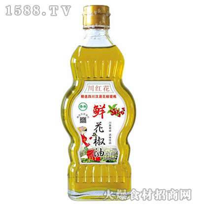 川紅花-鮮花椒油400ml