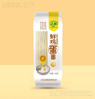 正基 鮮雞蛋面 400g