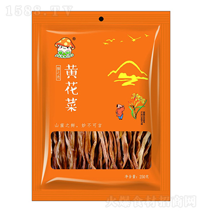 菌妙 黃花菜 250克