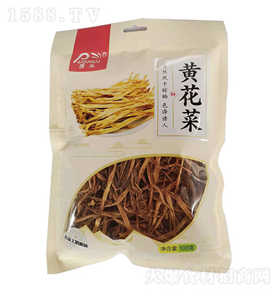 濮水 黃花菜 南北干貨 金針菜干 煲湯配菜100g