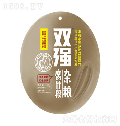 雙強(qiáng) 雜糧腐竹段 130g
