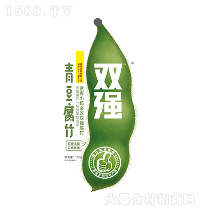 雙強(qiáng) 青豆腐竹 160g