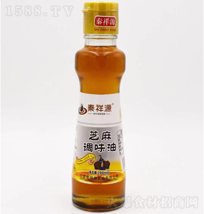 秦祥源 芝麻調(diào)味油 280ml