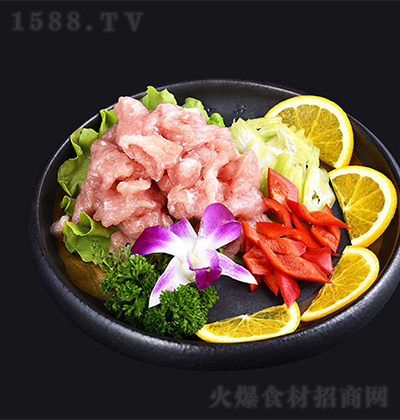 浩然食品 浩然豬肉片 速凍調理品菜肴 冷凍菜品