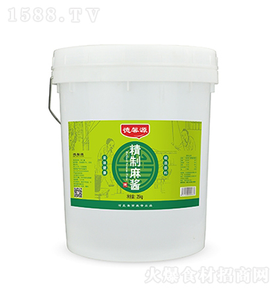 德馨源 精制麻醬【桶裝】 調味醬