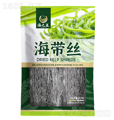 海之美海帶絲80g 干貨 食材原料 火鍋煲湯涼拌食材