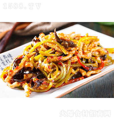 廚百福 魚香肉絲260g 紅肉速食方便食品