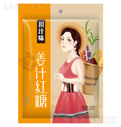 頂汁味 姜汁紅糖 調料調味 甜品沖飲用糖 350克