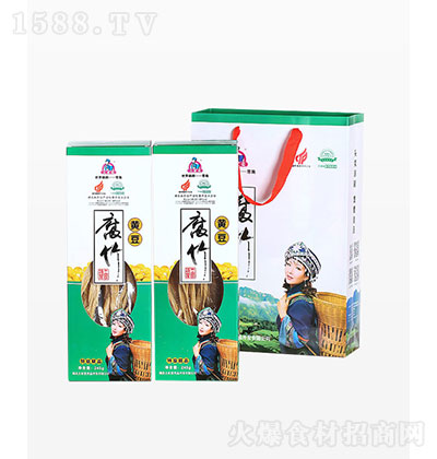 土家愛 黃豆腐竹禮盒 食材原料 真材實料 干貨