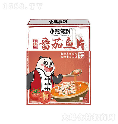 小熊駕到 酸甜番茄魚片 預(yù)制菜 料理包 速食 350g