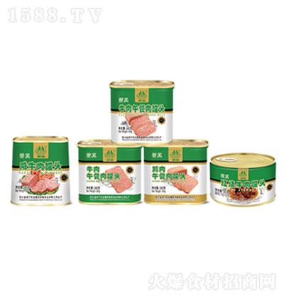 美寧清真全家福 午餐肉 肉粒多 柔嫩爽滑