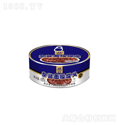 美寧雜醬面臊罐頭100g 雜醬面 肉粒多 柔嫩爽滑