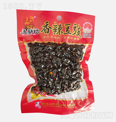 五間坊 香辣豆豉120g 餐佐調味料可即食豆豉 調味料招商招代理