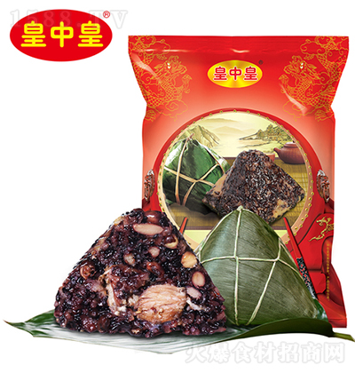 皇中皇 黑糯米裹蒸粽 方便鮮粽