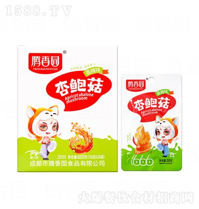騰香園 杏鮑菇 香辣味 600克(30克x20袋)