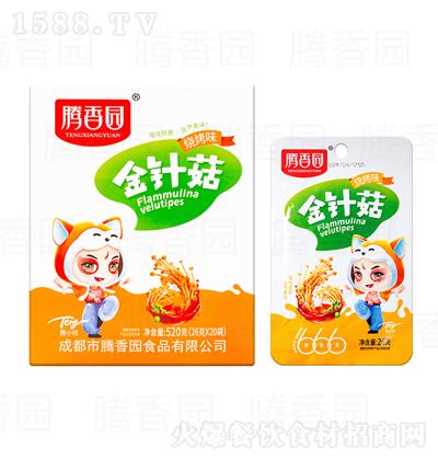 騰香園 金針菇 燒烤味 520克(26克x20袋)