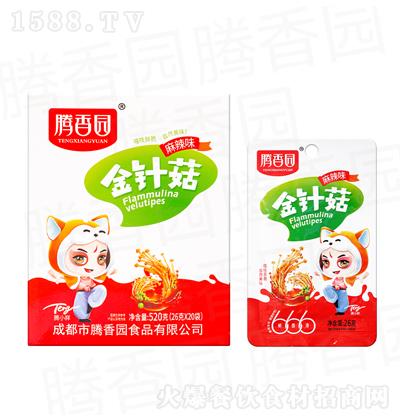 騰香園 金針菇 麻辣味 520克(26克x20袋)
