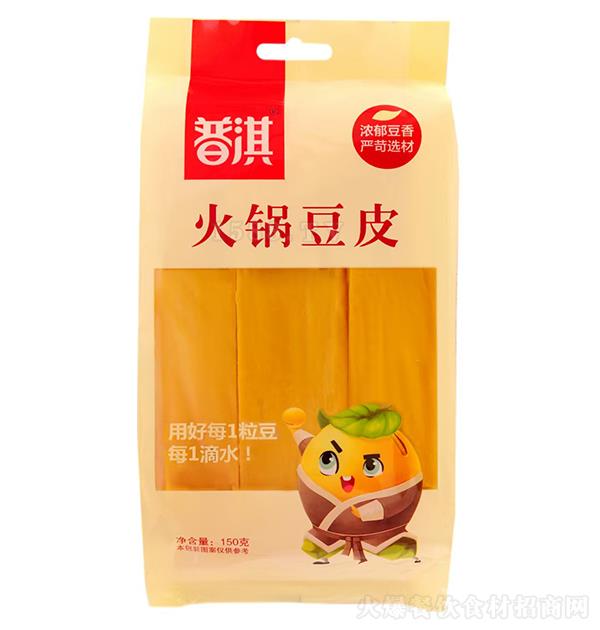 普淇 火鍋豆皮150克