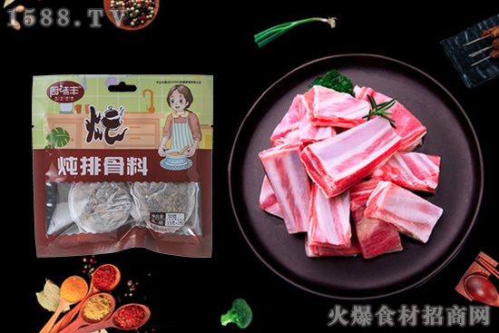 廚味豐燉排骨調料,選料考究、品質安心,輕輕松松享美味!