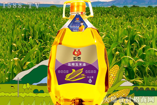 家泰壓榨玉米油,清淡不油膩,美味又健康!