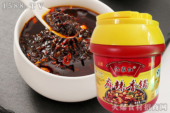 億家紅麻辣香鍋醬,夠辣、夠麻、夠香!