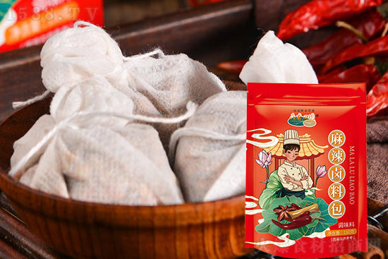 有了【荷香田園麻辣鹵料包】,輕松制作好鹵味!