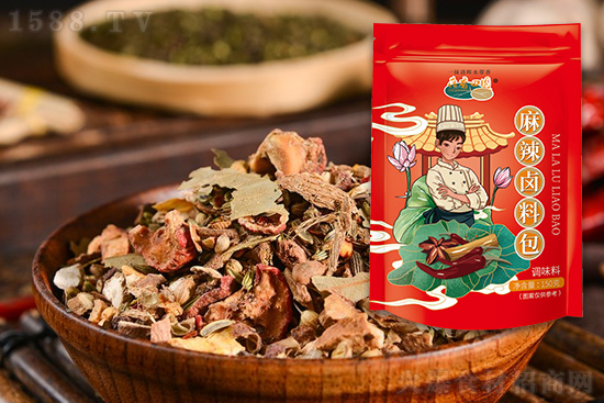 有了【荷香田園麻辣鹵料包】,輕松制作好鹵味!