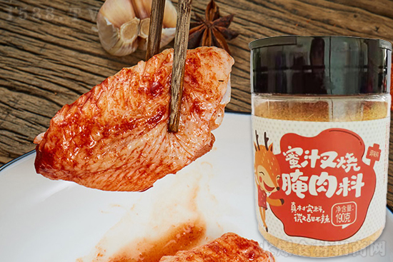 益民蜜汁叉燒腌肉料,真材實料,微甜不辣,腌制好味!