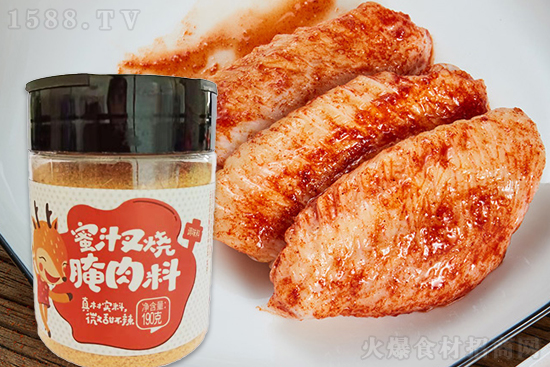 益民蜜汁叉燒腌肉料,真材實料,微甜不辣,腌制好味!