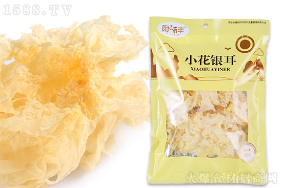 廚味豐小花銀耳,一煮即糯,軟糯爽滑,老少皆宜!