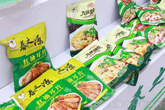 綠色天然,健康美味!【春之源食品】參展良之隆食材電商節(jié),大受歡迎!