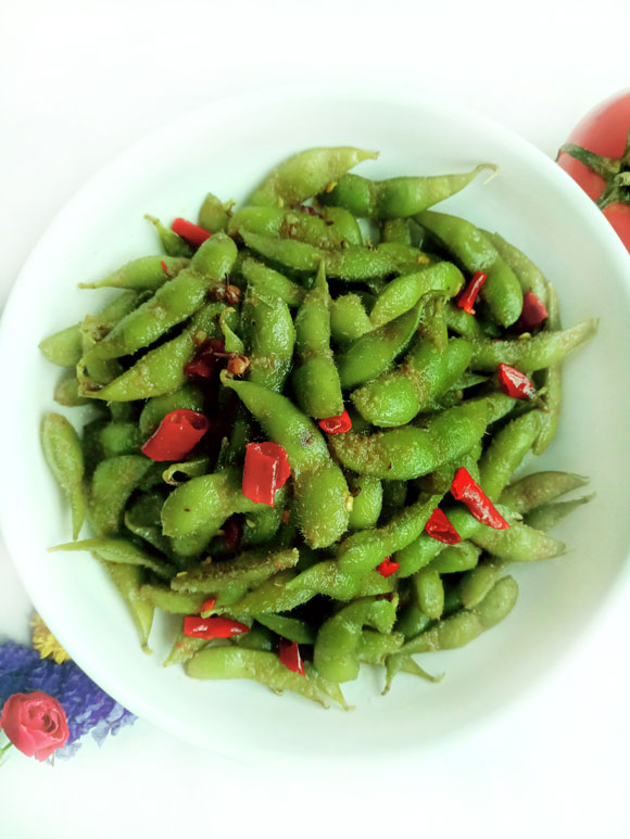 念福香 香辣毛豆 400g