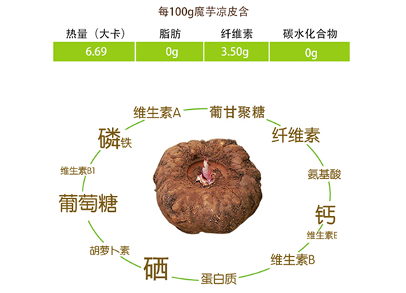 魔太太 魔芋涼皮 香辣味 涼拌美味 魔芋制品