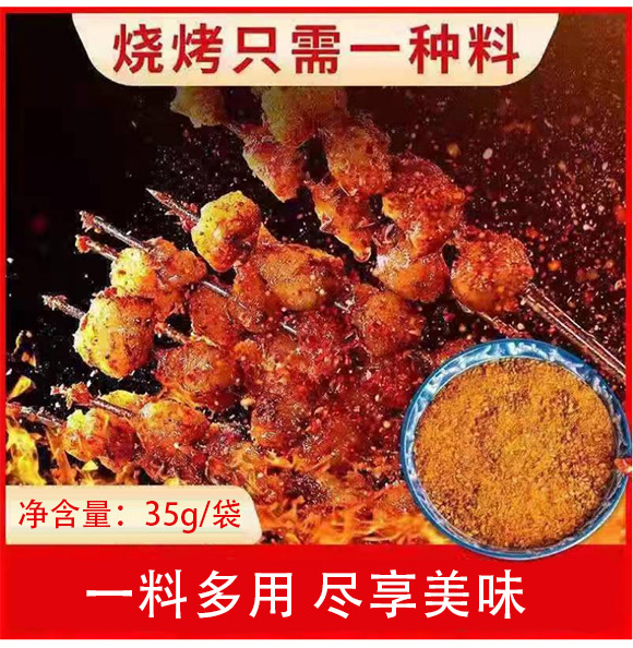 臻味坊 奧爾良腌料35g 燒烤調(diào)料粉烤肉料