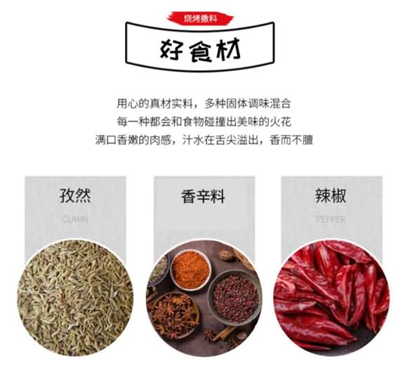 臻味坊 燒烤料 調味料 調味品 廚房用料 佐料 250克