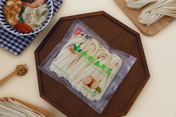 麥小休 鐵棍山藥面300克 半干面1