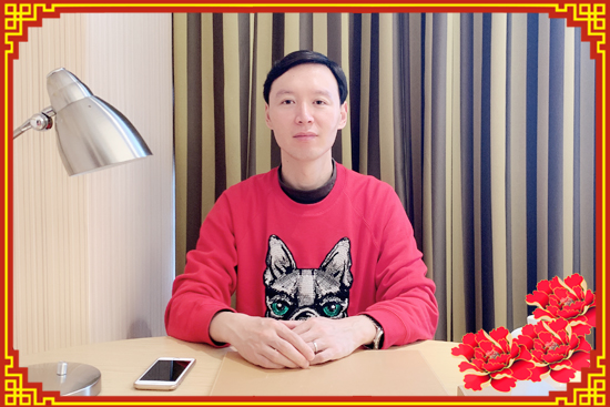 兔年新春到，祝福春意鬧！【威利食品】付總祝大家新春快樂，兔年大吉！
